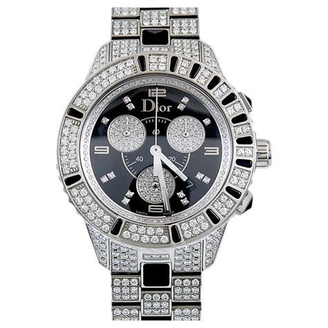 mens diamond dior watch|Dior jewelry for men.